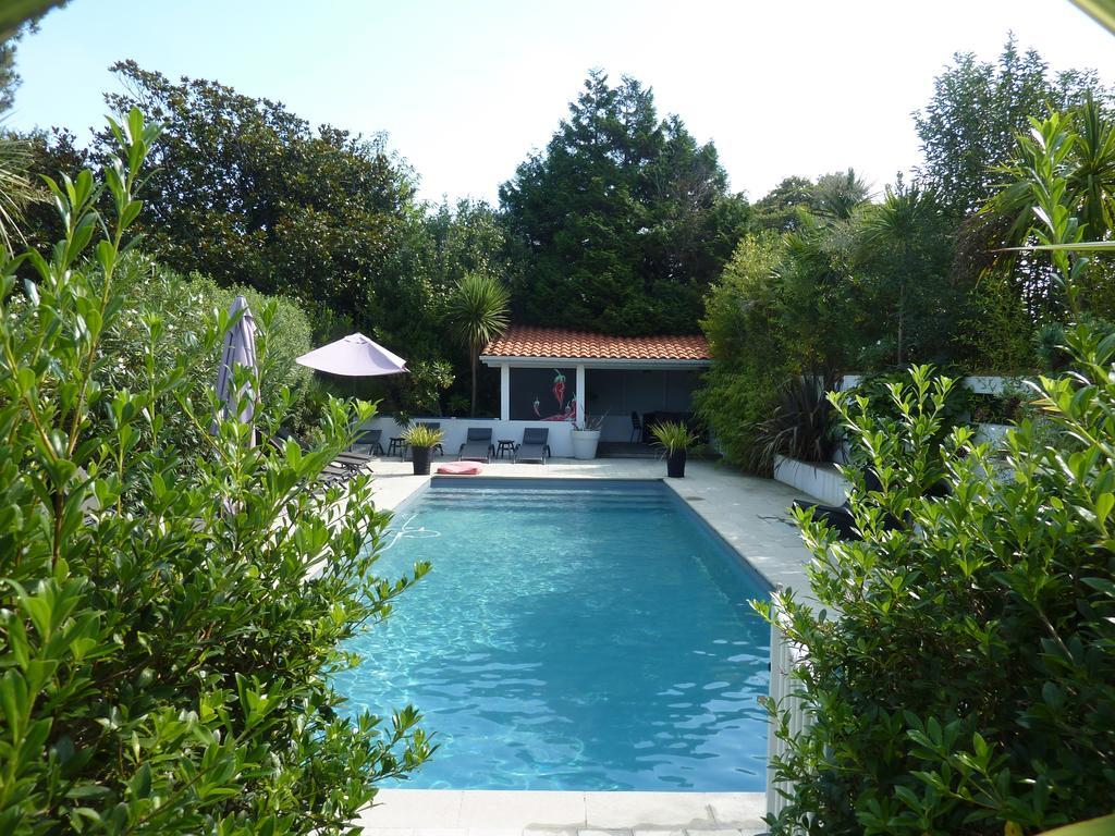 Maison Arbolateia Avec Piscine Et Spa Bidart Εξωτερικό φωτογραφία