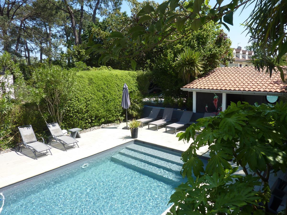 Maison Arbolateia Avec Piscine Et Spa Bidart Εξωτερικό φωτογραφία